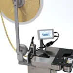 آلة Tiesit IT50 شبه الأوتوماتيكية لتركيب مشابك الأكياس نظام تغذية المشابك وشاشة التحكم