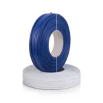 Blau-weißes Doypack-Clip-Rollen-Set