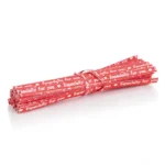 Red Printed Paper Foil Clip