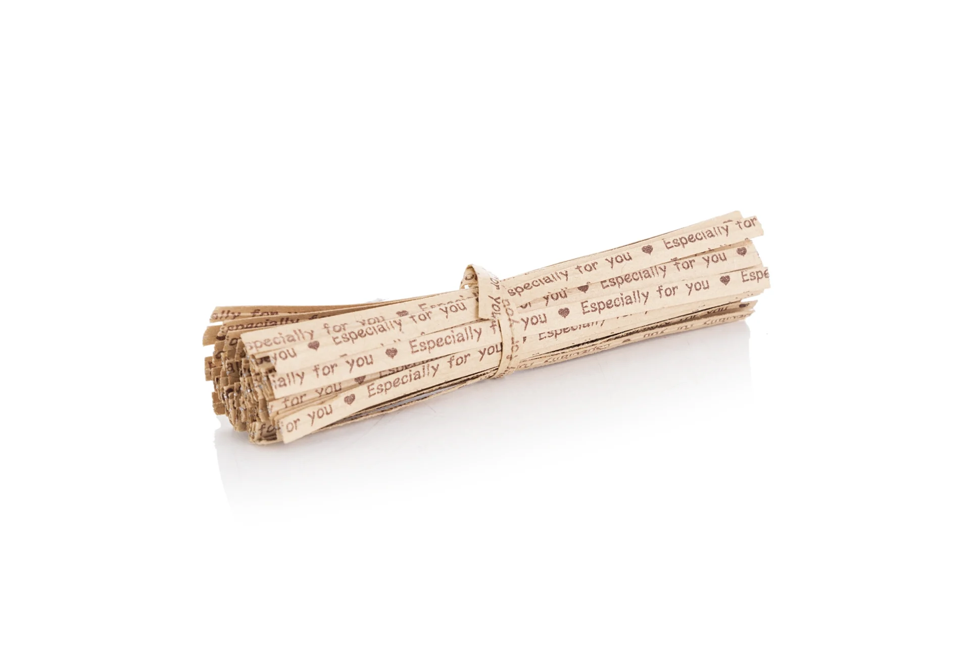 Clip de Papel Estampado Beige